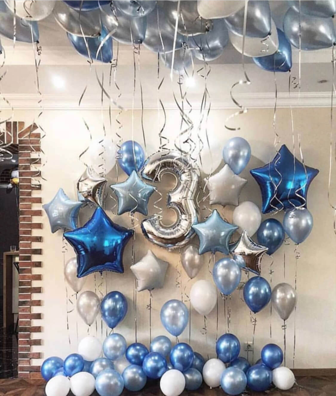 Оформление шарами на день рождения