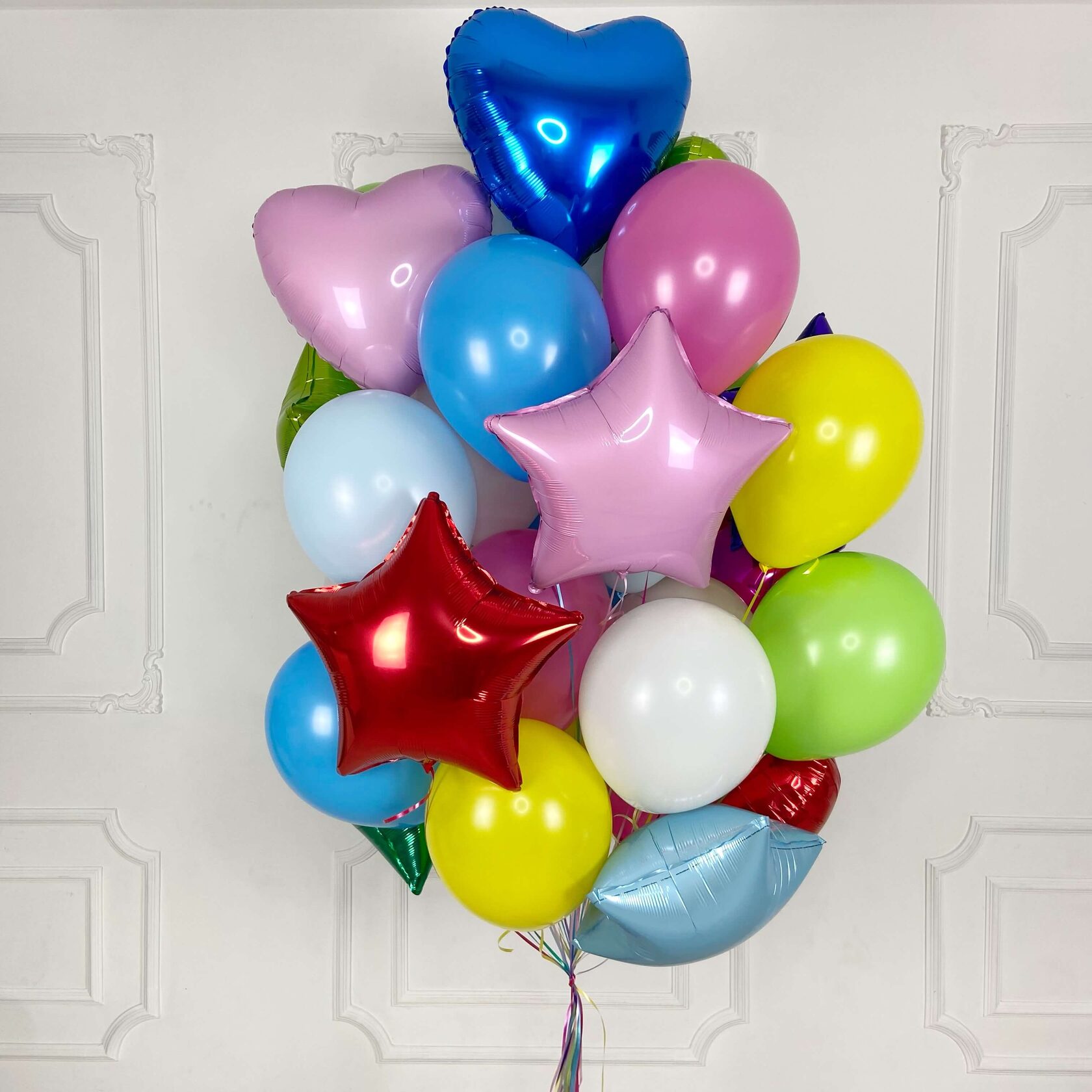 Композиция шаров "Радужный микс"