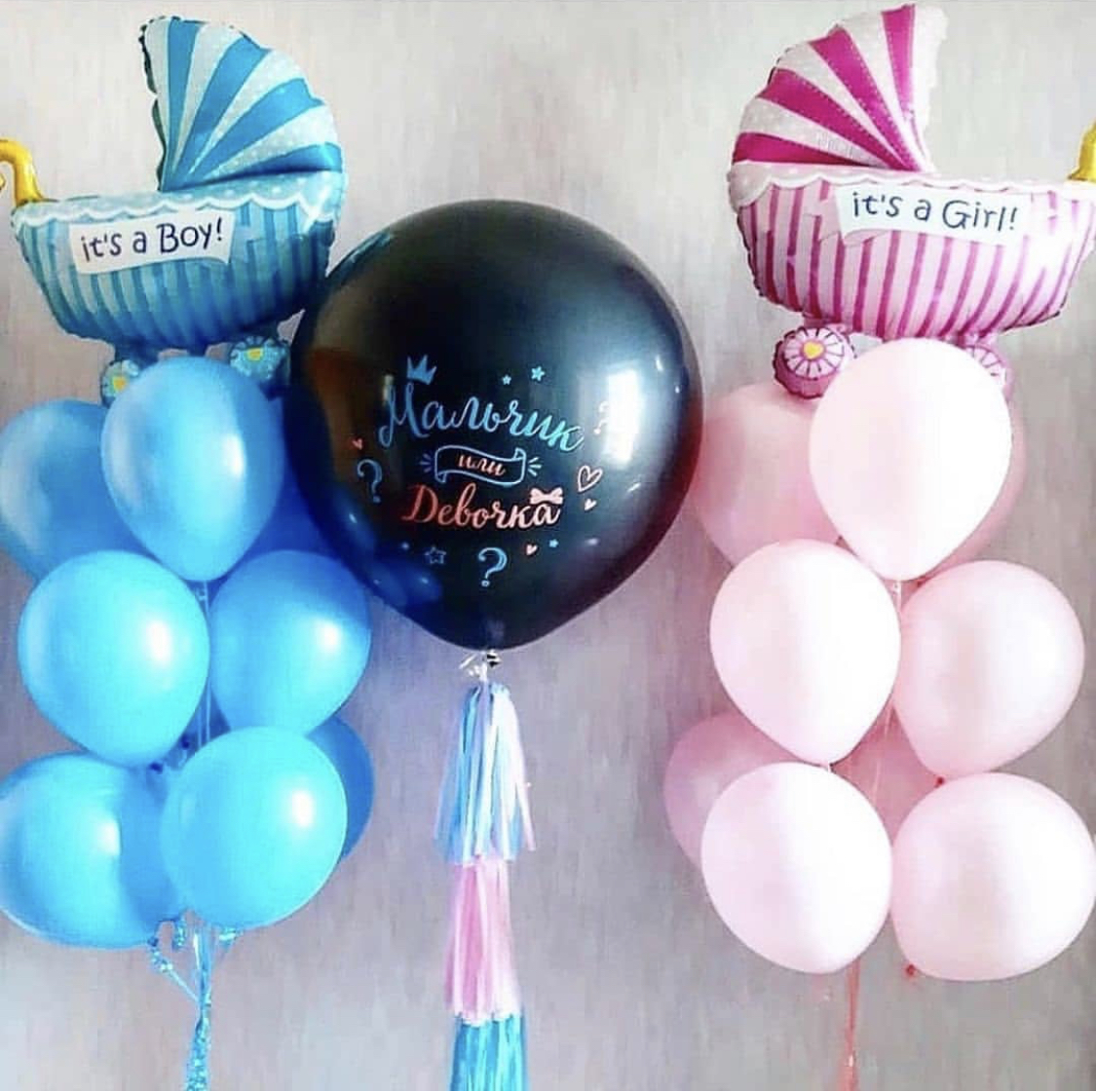 Шар для гендер-пати "Коляски"