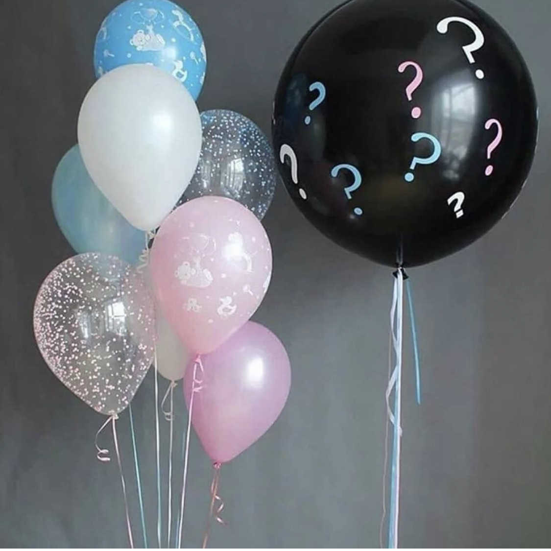 Шар для гендер-пати "Знак вопроса"